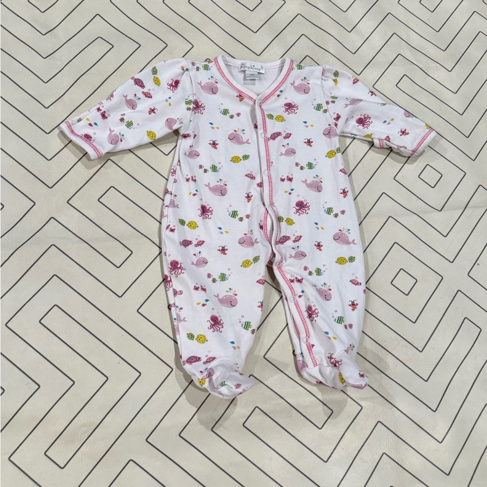 Kissy Kissy Sea Creature Footie Pajama
